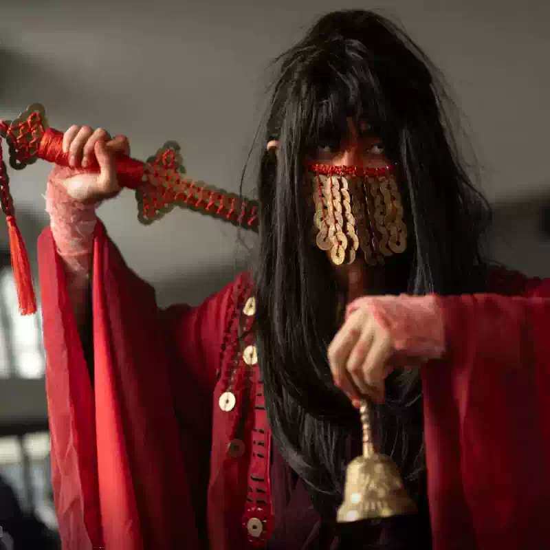李火旺cos铜钱剑剑道诡异红中坐忘道仙绷带大千录竹简火子哥装备