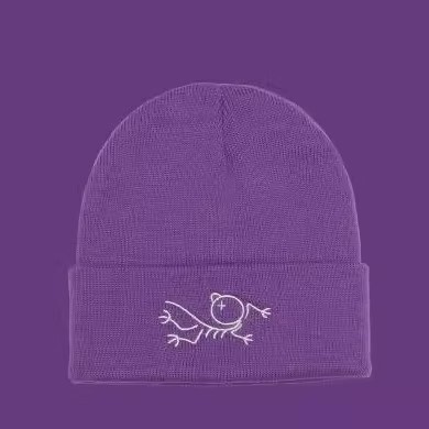 新款始祖鸡小鸡冷帽雪山户外滑雪徒步针织帽秋冬多巴胺情侣运动