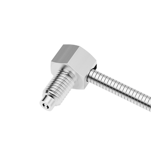 光纤传感器放大器对射漫反射感应器探头M3M4M6直角弯头金属光纤线