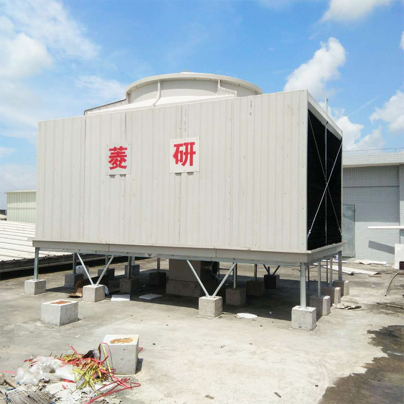 工业方形冷却水塔50吨 低噪音开式冷却塔 30t逆流式冷却水塔厂家