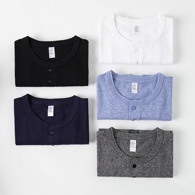 qki精选美式休闲男款纯棉白色