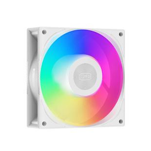 超频三风刃 机PWM风扇 T90机箱风扇9CM白色ARGB电脑散热9025台式