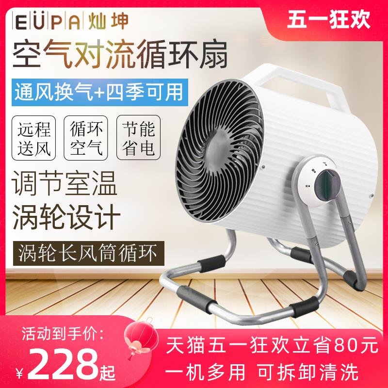 灿坤TSK-F8103 涡轮空气对流循环扇家用台式换气电风扇大炮净化器