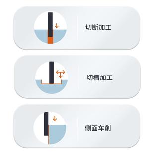 數(shù)控PENTA24N平口系列五角星霸王刀片槽切斷PCLHR 霸王切槽刀切桿