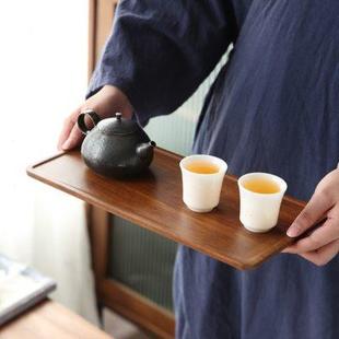 重竹日式 新款 创意小号干泡茶盘简约家用托盘功夫茶具茶海