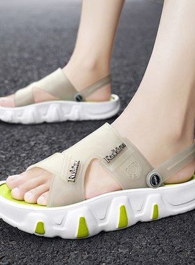 夏季新款时尚厚底凉拖鞋网红
