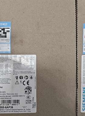{议价}接触器3RT5055-6AP36西门子