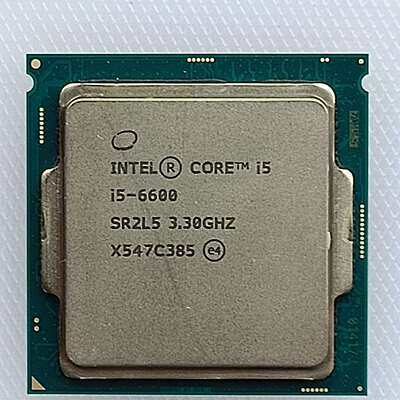 {议价}INTEL英特尔CPU酷睿i5-6600，主频3.3GHz。