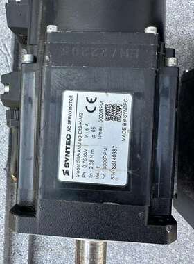 {议价}新代伺服电机S08-AM2- 50-E12-K-M2，如图。