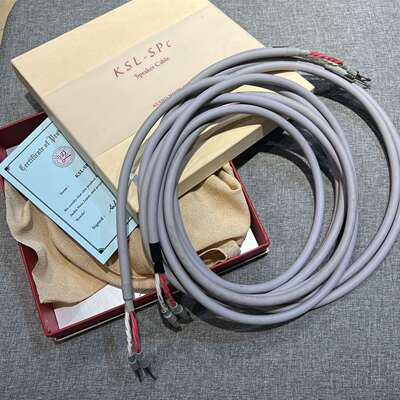 {议价}日本空度Kondo ksL-spc 铜线银头 喇叭线