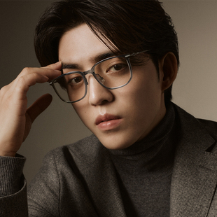 BOSS眼镜框板材方框男近视镜架可配度数 HUGO 1878 崔胜澈同款