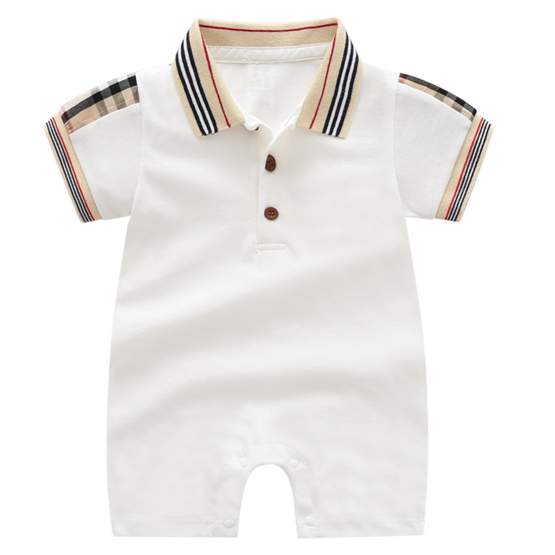 婴儿夏装男宝宝满月服绅士周岁