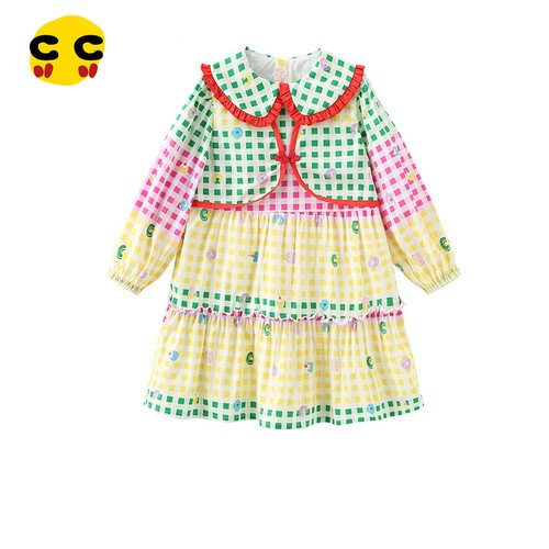 clanc女童连衣裙公主休闲