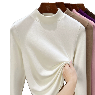 打底衫女2025新款加厚加绒保暖