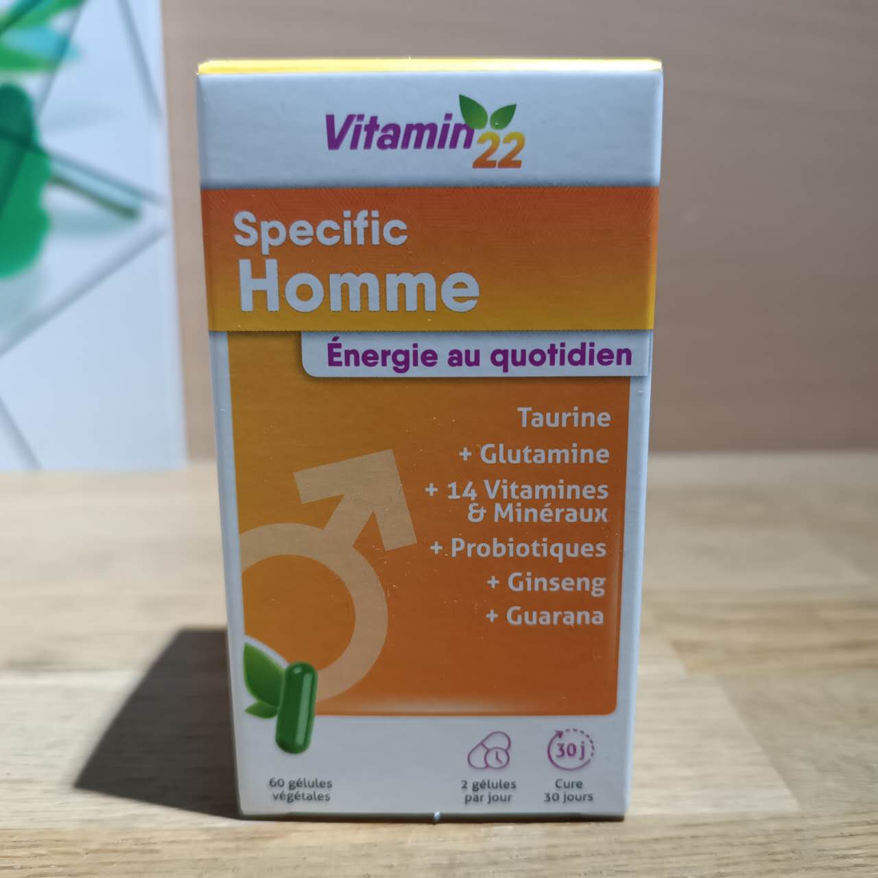 现货法国ineldea vitamin22复合女性男性维生素60粒女到25年9月