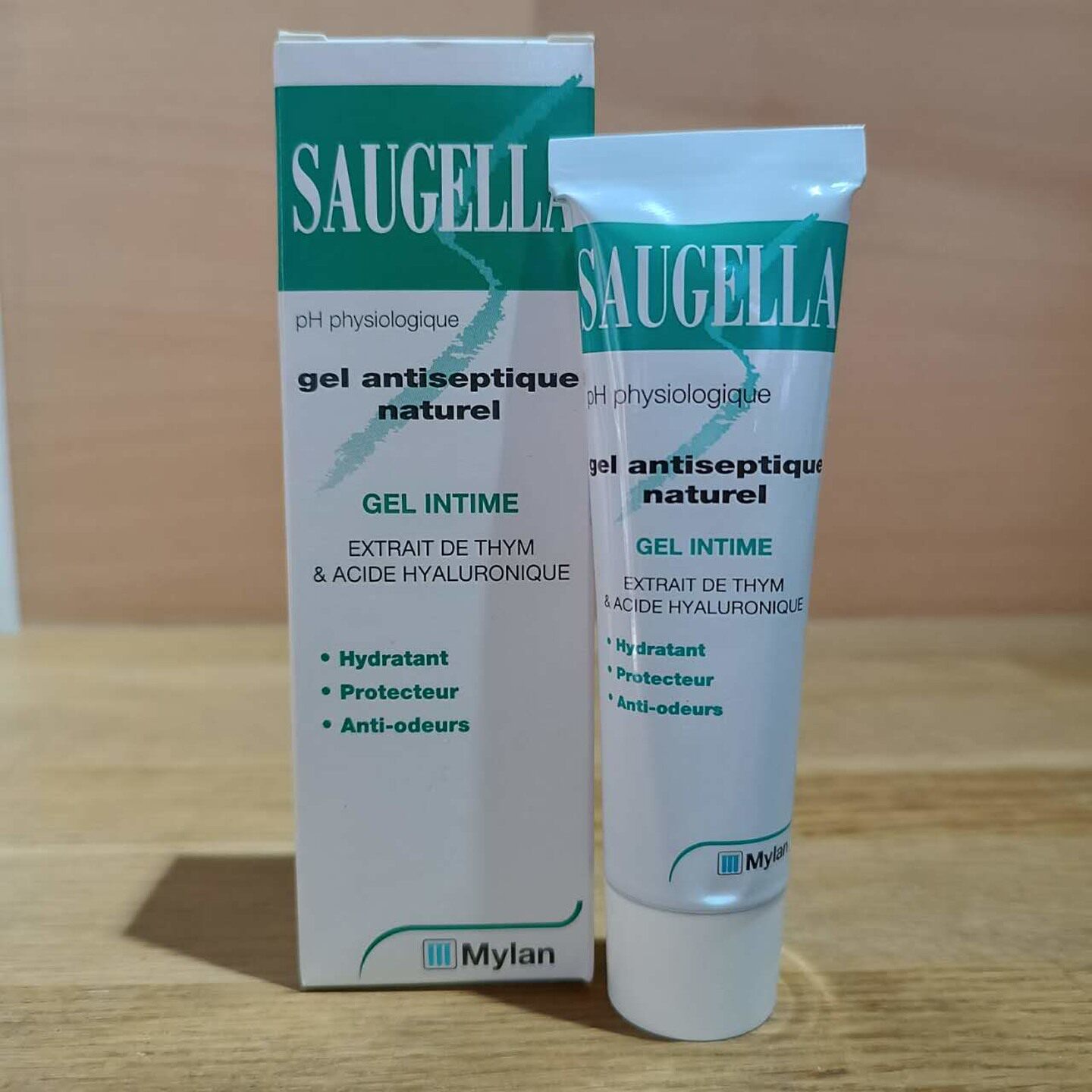 现货法国本土实体店直销Saugella赛吉儿私处女士护理保湿凝胶30ml