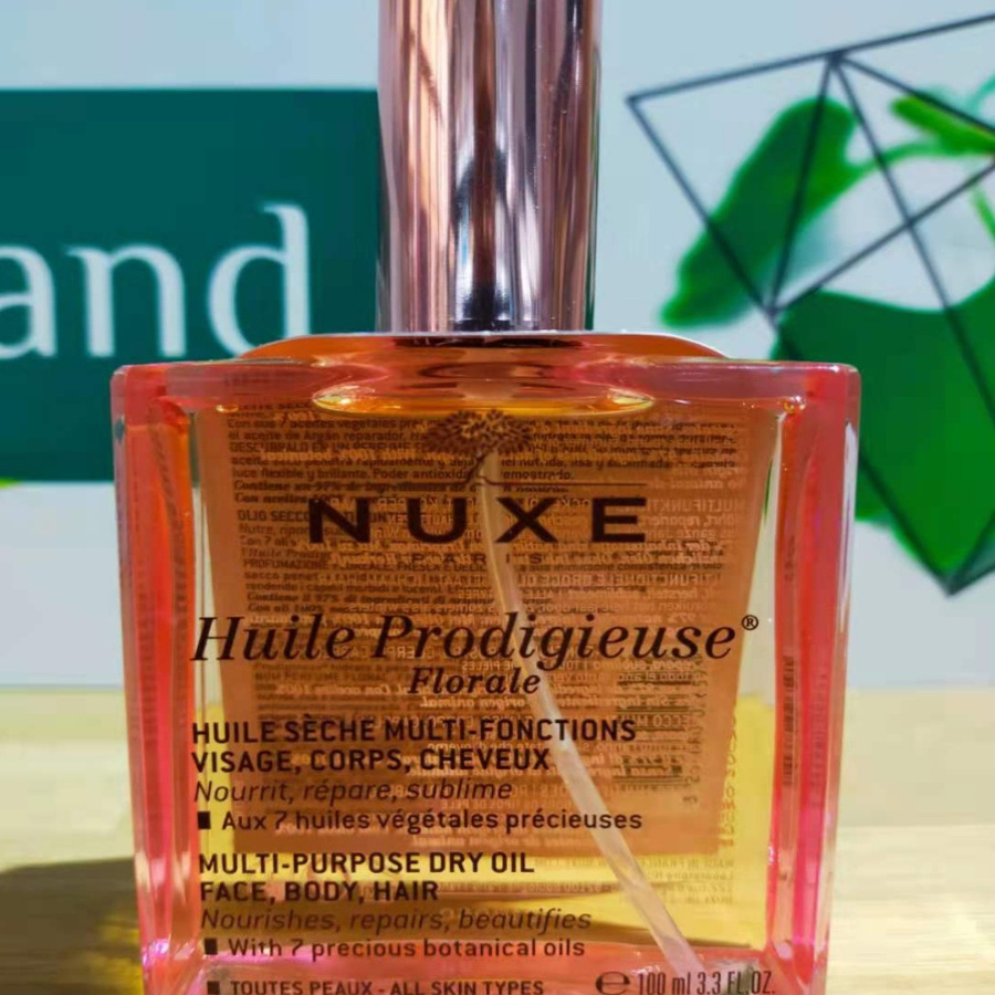 现货法国nuxe欧树huile prodigieuse florale保湿护理精油100ml