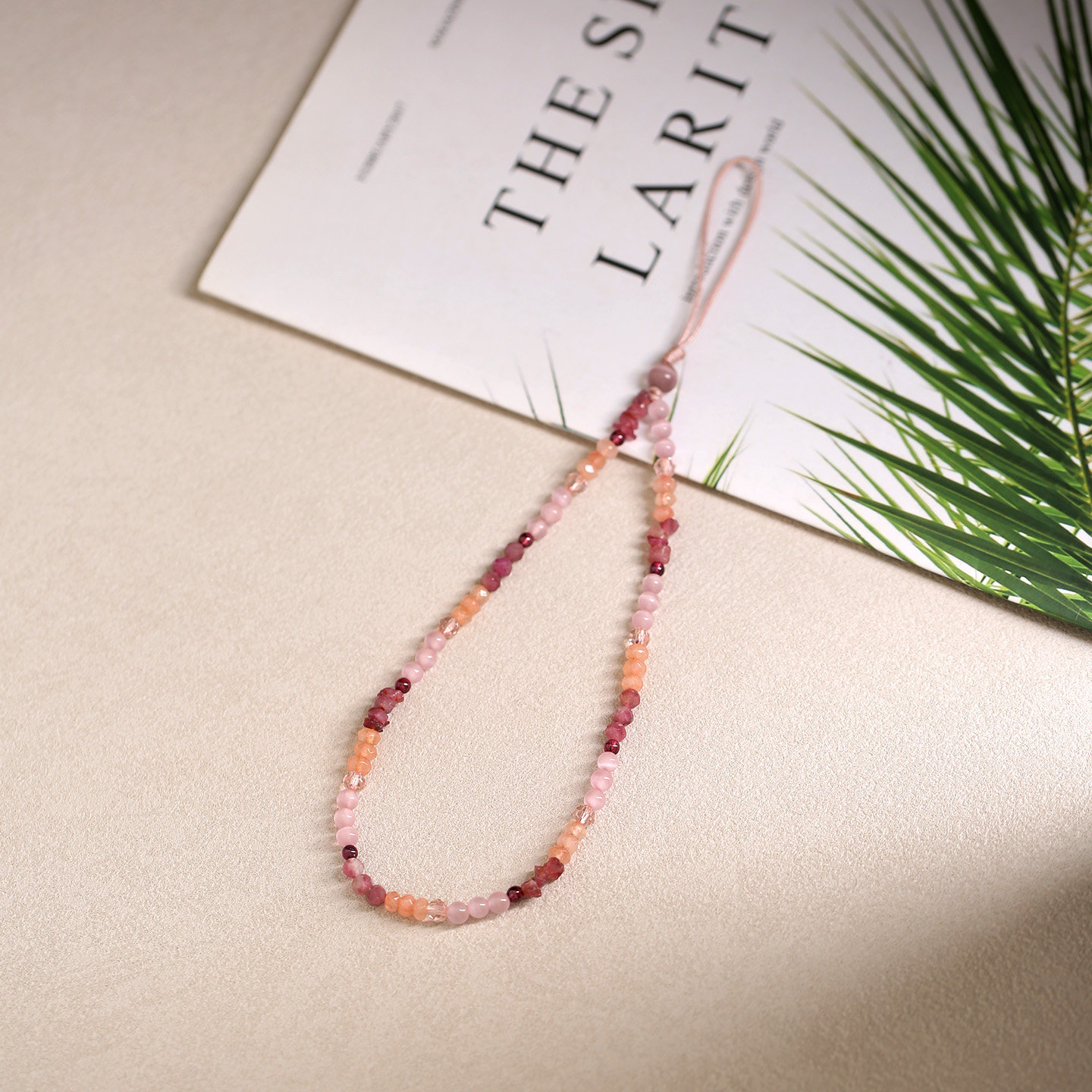 碧玺手机链挂绳挂件女款长包包钥匙扣吊坠指环扣腕绳子手腕带结实