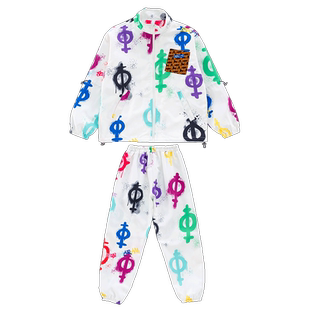 儿童街舞套装男童秋季嘻哈hiphop外套演出服装女童爵士舞表演潮服