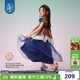 儿童汉服民族国风汉服公主裙子演出服 新款 年衣童装 女童连衣裙夏季
