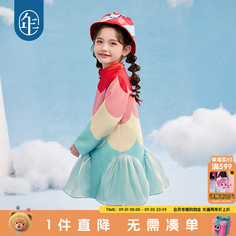 年衣童装女童旗袍连衣裙图片