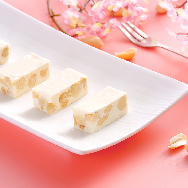 柏泰花生牛轧糖400g/袋牛奶味原味老式糖果童年记忆喜糖节日礼包