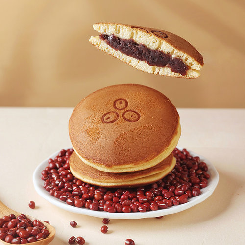 日本进口铜锣烧大个零食鸡蛋糕