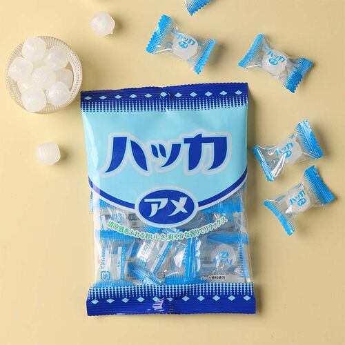 ribon日本进口理本透明爽薄荷糖