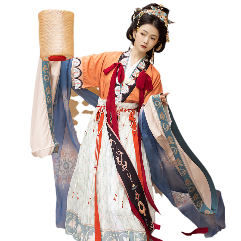 茵卡蕾原创改良汉服女【洛神 神仙图】国风复原款传统服饰春夏季