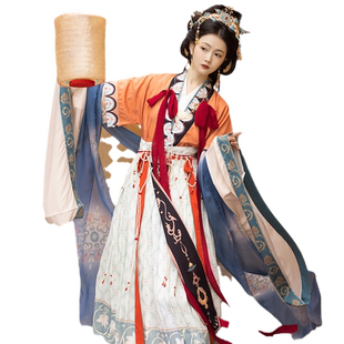 茵卡蕾原创改良汉服女【洛神 神仙图】国风复原款传统服饰春夏季