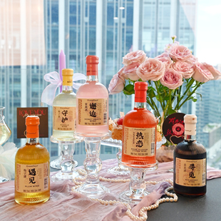 乳果那年微醺热恋果酒女士低度甜酒邂逅蜜桃酒订婚饮料遇见梅子酒