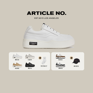 秋冬爆款 增高汉堡鞋 小白鞋 NO厚底小白鞋 男女 ARTICLE