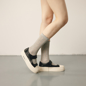 NO.新款 复古女鞋 玛丽珍鞋 ARTICLE 圆头法式 时尚 厚底增高单鞋 百搭