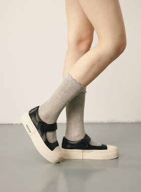 ARTICLE NO.新款玛丽珍鞋圆头法式时尚复古女鞋厚底增高单鞋百搭