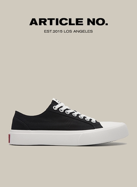 【刘耀文同款】ARTICLE NO.1007美式复古低帮厚底板鞋休闲帆布鞋