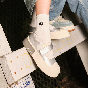 厚底增高复古单鞋 ARTICLE 浅口金属风玛丽珍鞋 法式 女 NO.0701经典