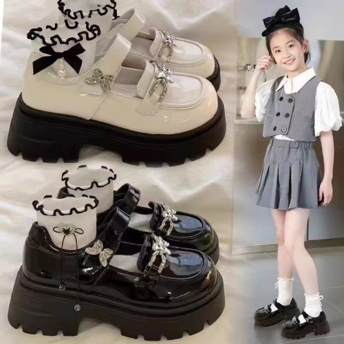 女童小皮鞋公主女孩软底演出单鞋