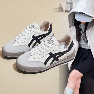 女童2026春秋新款女孩日常个性穿搭板鞋女款软底拼色百搭休闲鞋女