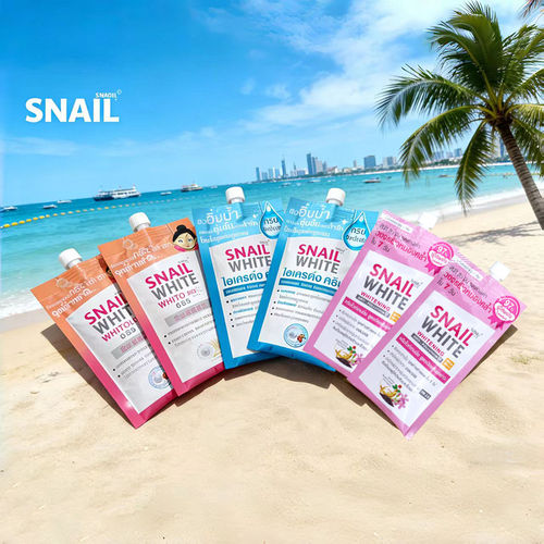 泰国 SNAIL WHITE 蜗牛保湿霜7g 乳木果角鲨烷温和清爽补水修复