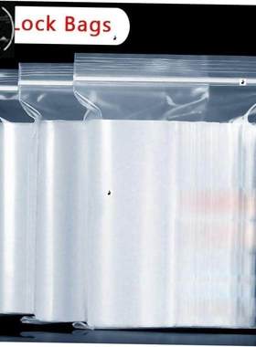 100Zip Lock Snack Bean Seed Candy Ziplock Bag Plastic Bags