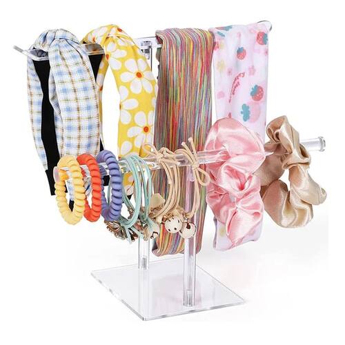 Acrylic Jewelry Display Rack Claw Clip Organizer Holder,  Cl