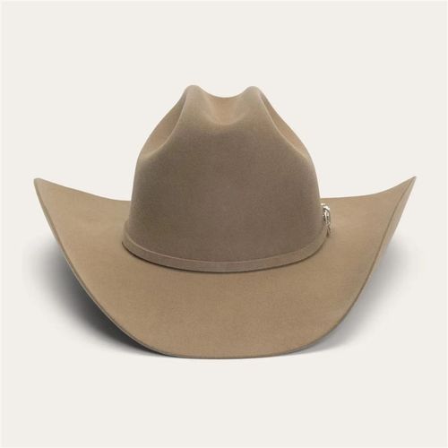 Western Style Curved Brim Cowboy Hat Pure Wool Felt Hat