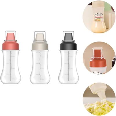 350-milliliter salad dressing bottle with a 5-hole nozzle fo