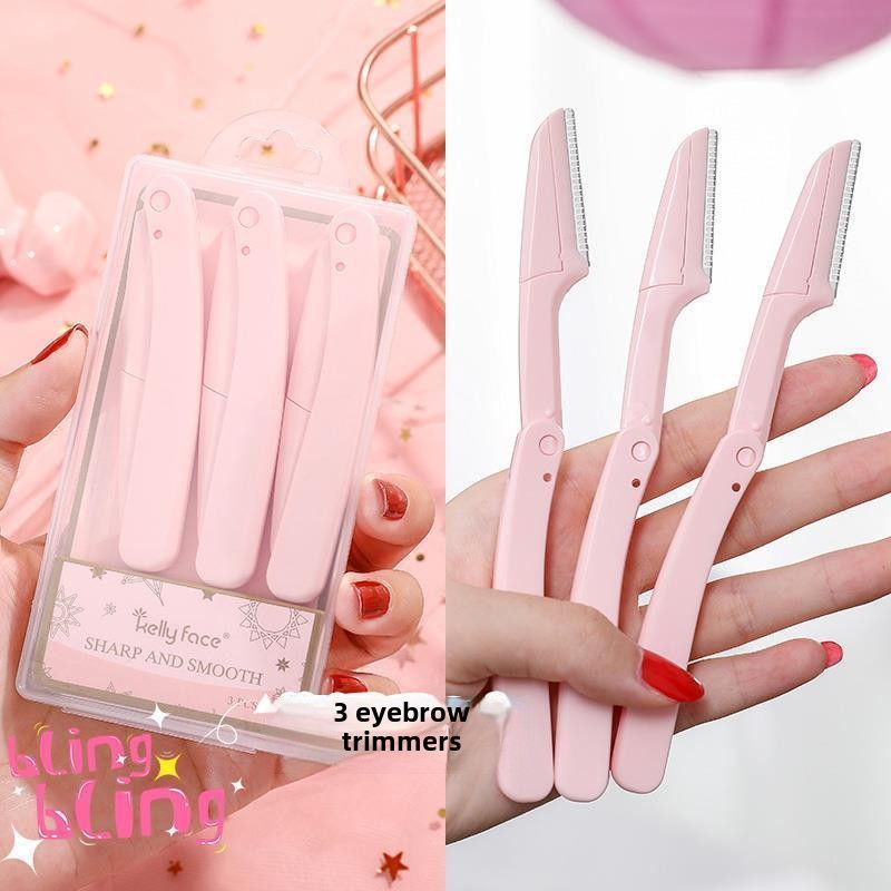 Eyebrow Trimmer Makeup Tools Safe Razor Face Body Hair Woman
