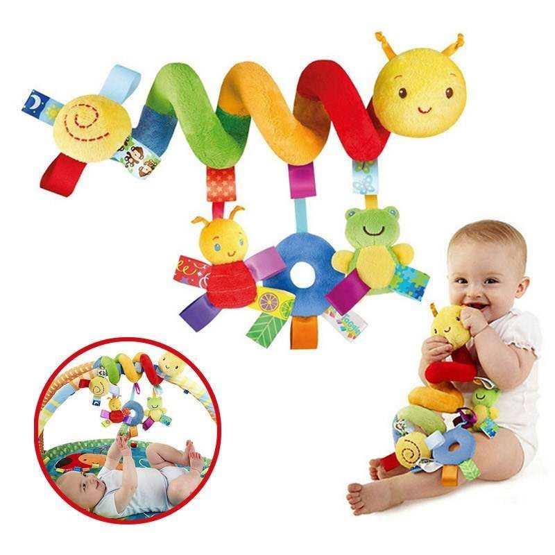 plush baby toy educational newborn mobile baby rattles toys