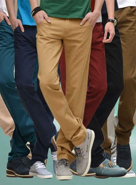 Men's Chinos Large Size Pants Man Cotton Trousers 男士休闲裤