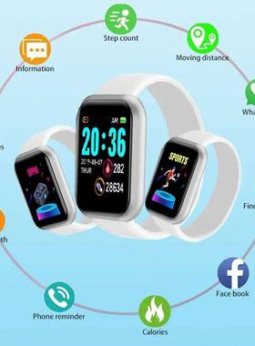 Smart Watch Heart Rate Blood Pressure Blood Oxygen Monitorin