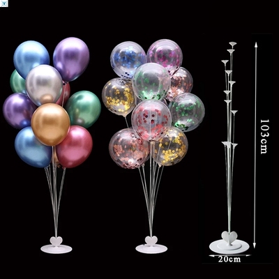 Birthday Party Balloons Stand Holder Column Confetti Ballons