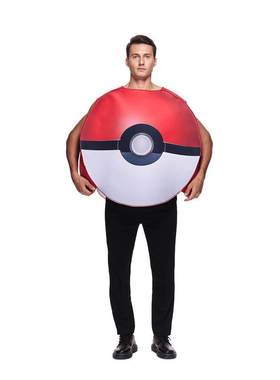 Halloween Pok é Ball cosplay costume万圣节精灵扮演服公仔衣