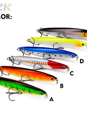 沉水铅笔 路亚饵远投塑料假饵10/14/18/24g仿生硬饵鱼饵渔具高m3